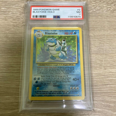 Blastoise (2/102) [Base Set Unlimited] PSA 7 (119910674) Graded Card