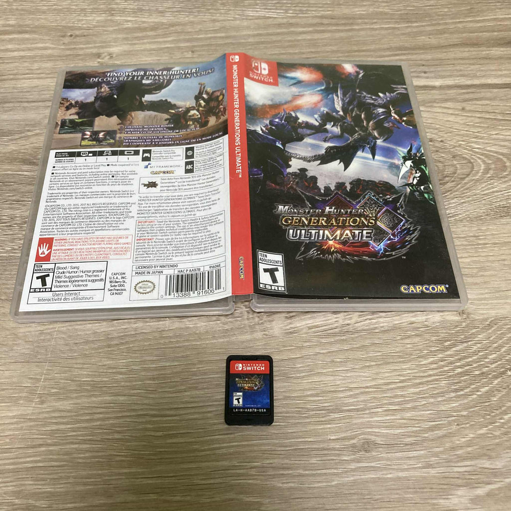 Monster Hunter Generations Ultimate Nintendo Switch