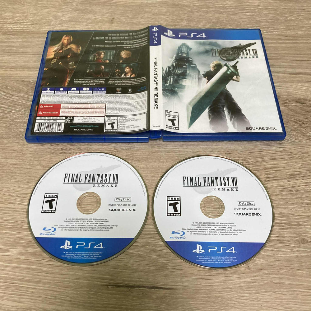 Final Fantasy VII Remake Playstation 4
