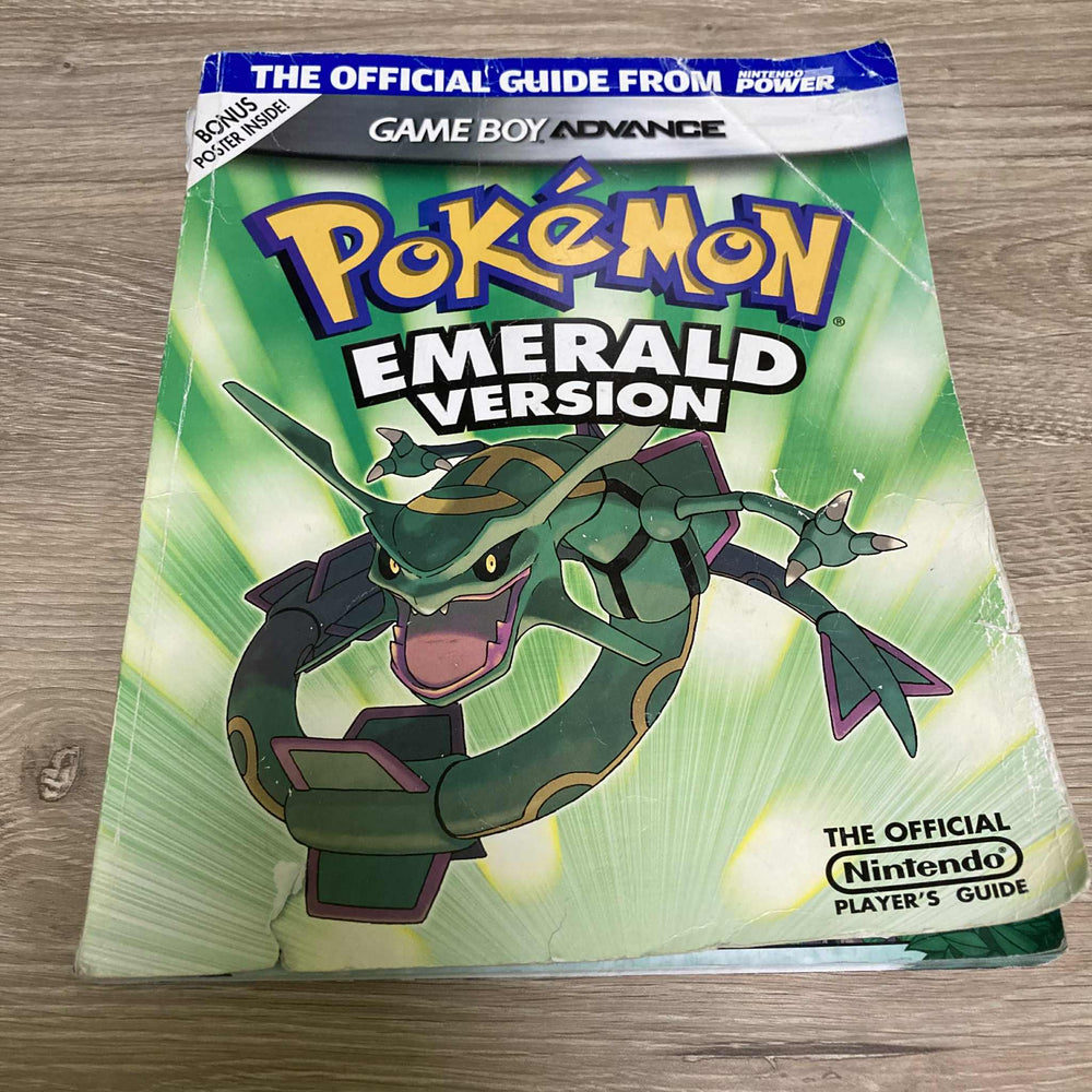 Pokemon Emerald Player's Guide Strategy Guide