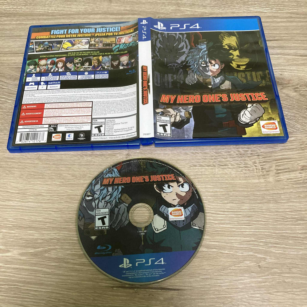 My Hero One's Justice Playstation 4