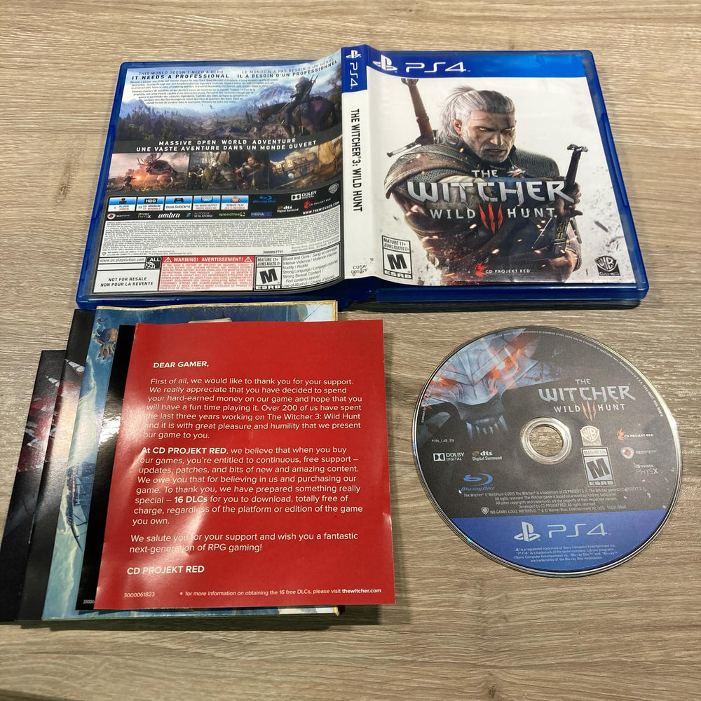 Witcher 3: Wild Hunt Playstation 4
