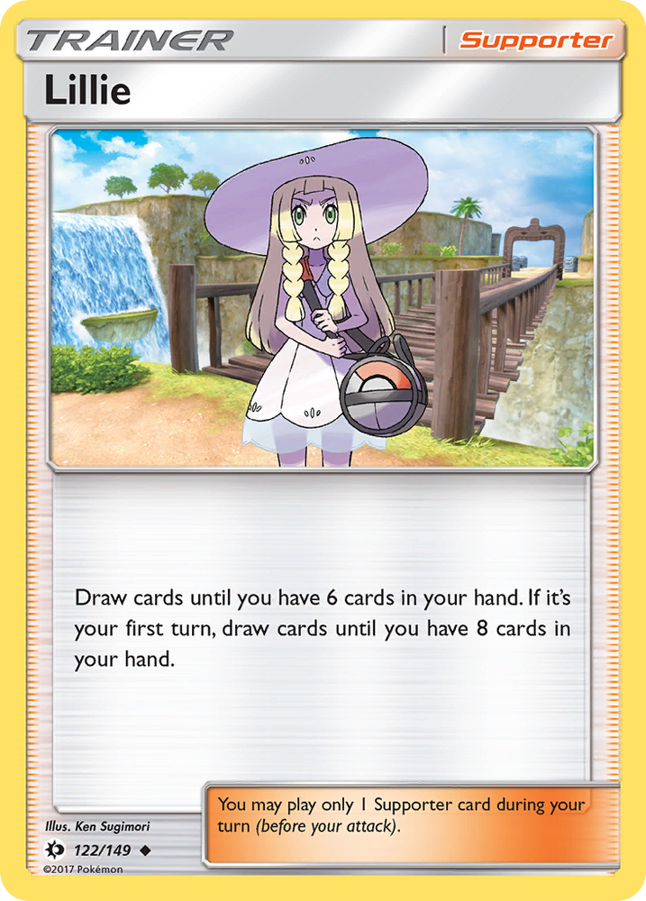 Lillie (122/149) [Sun & Moon: Base Set]