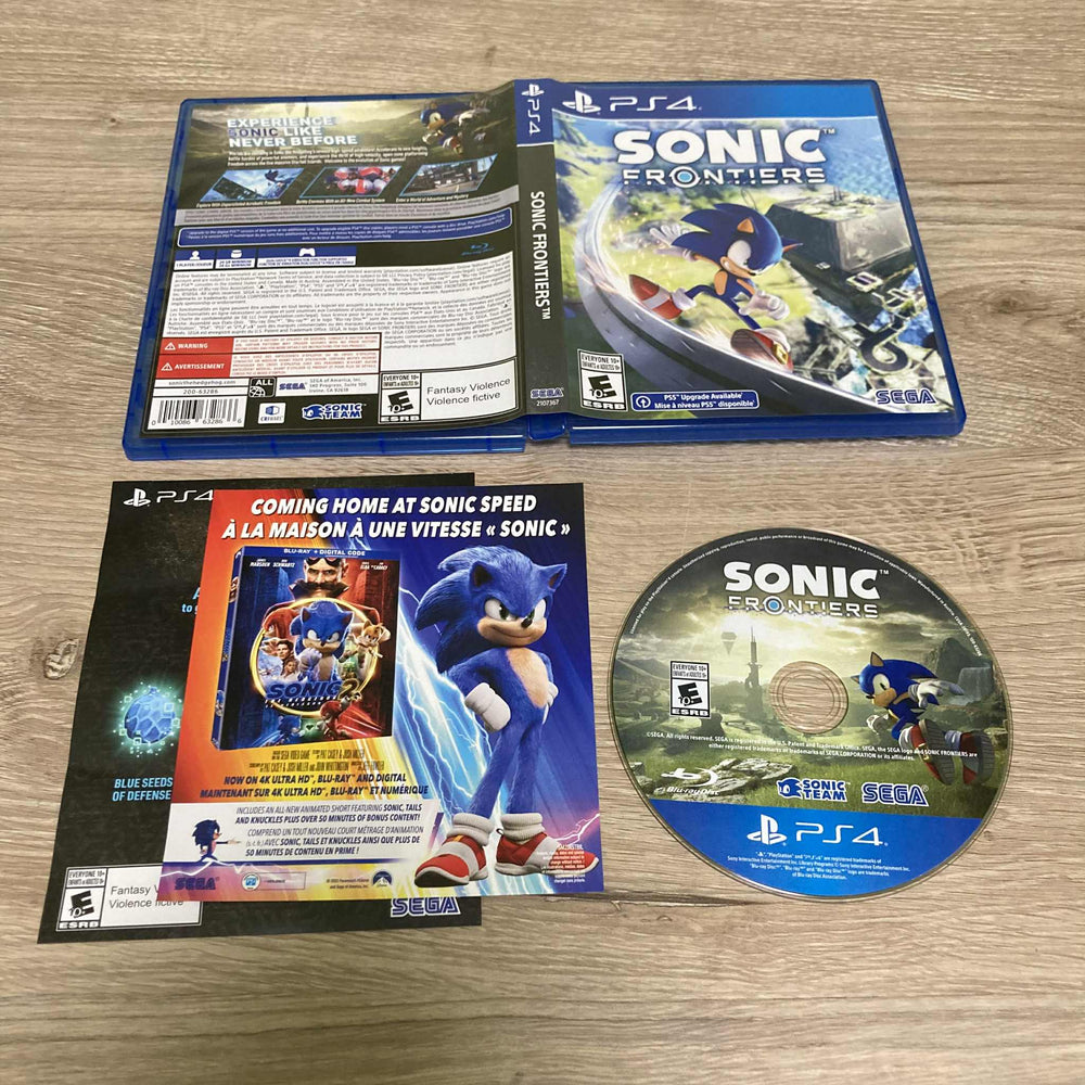 Sonic Frontiers Playstation 4