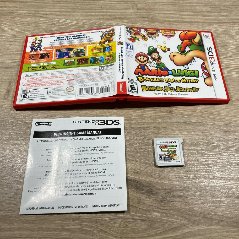 Mario & Luigi: Bowser's Inside Story + Bowser Jr's Journey Nintendo 3DS
