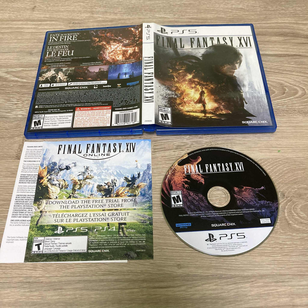 Final Fantasy XVI Playstation 5