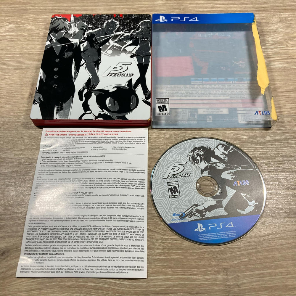 Persona 5 [Steelbook Edition] Playstation 4