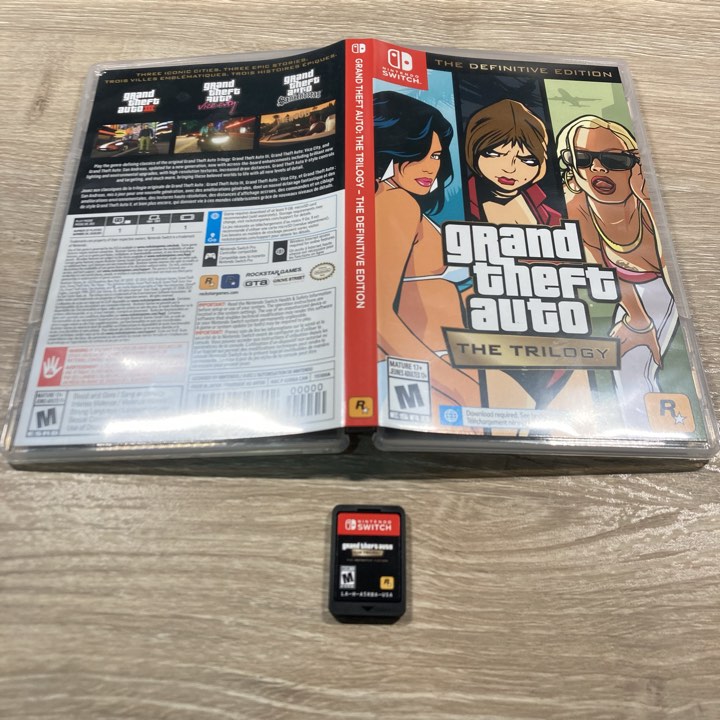 Grand Theft Auto: The Trilogy [Definitive Edition] Nintendo Switch