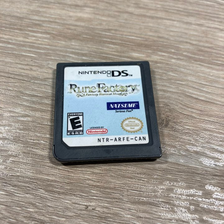 Rune Factory A Fantasy Harvest Moon Nintendo DS
