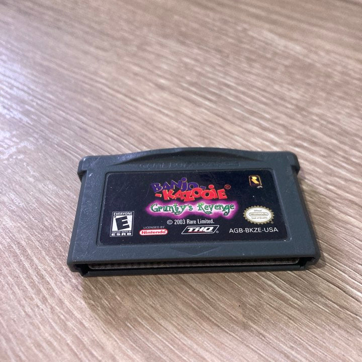 Banjo Kazooie Grunty's Revenge GameBoy Advance