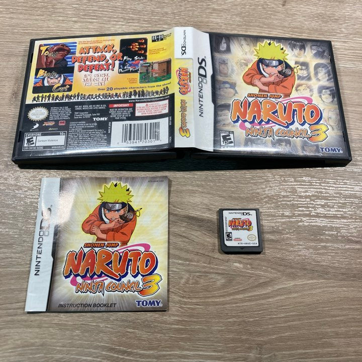 Naruto Ninja Council 3 Nintendo DS