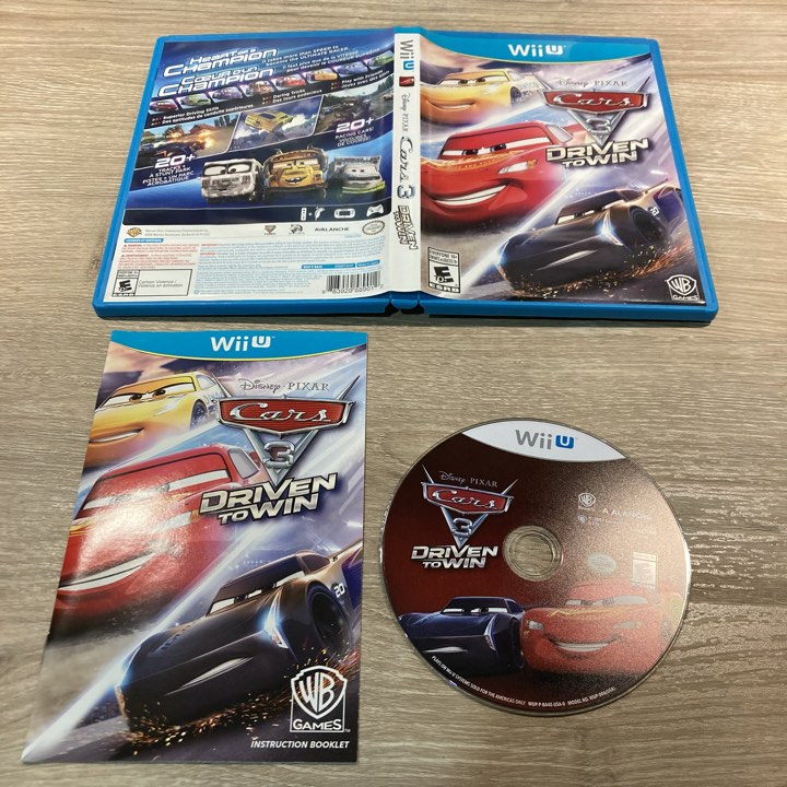 Cars 3 Driven To Win Wii U