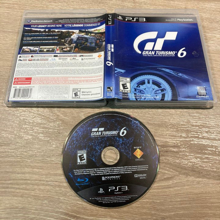 Gran Turismo 6 Playstation 3