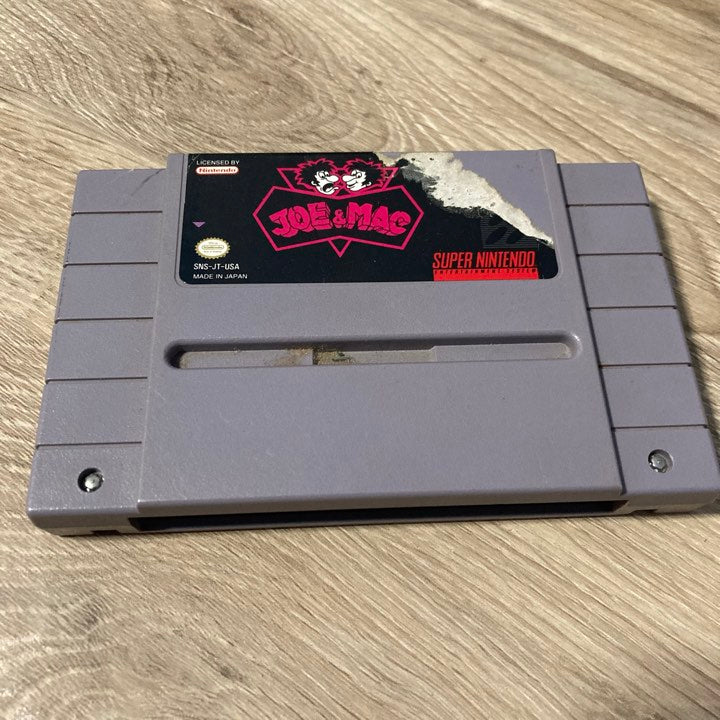 Joe And Mac Super Nintendo