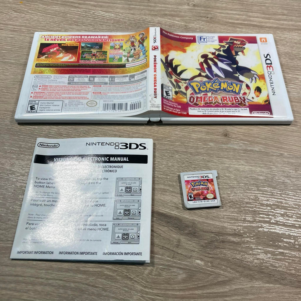 Pokemon Omega Ruby Nintendo 3DS