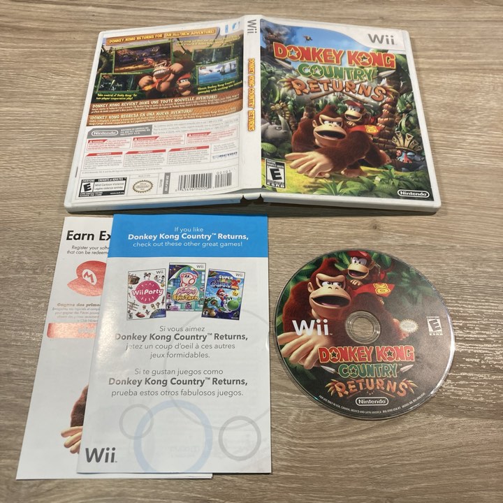 Donkey Kong Country Returns Wii