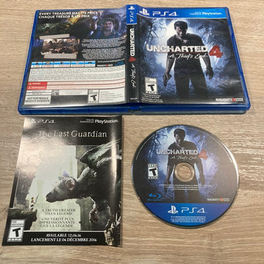 Uncharted 4 A Thief's End Playstation 4