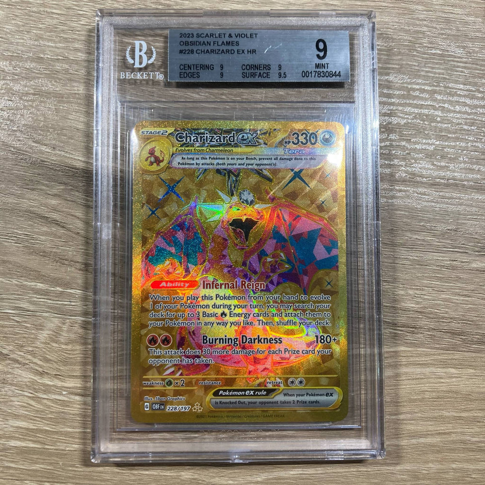 Charizard ex (228/197) [Scarlet & Violet: Obsidian Flames] BGS 9 (0017