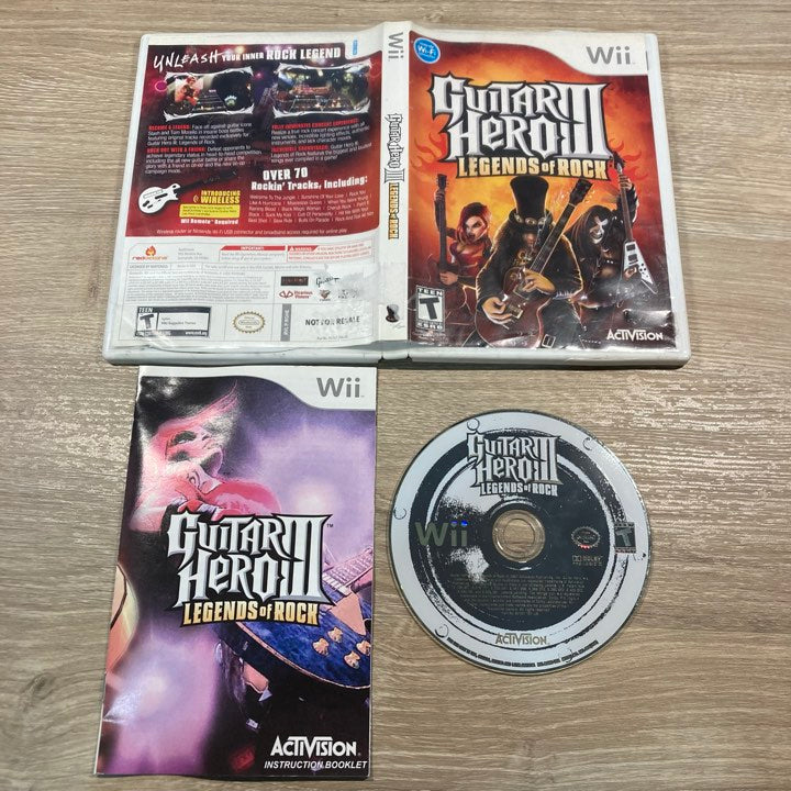 Guitar Hero III Legends Of Rock [Bundle] Wii