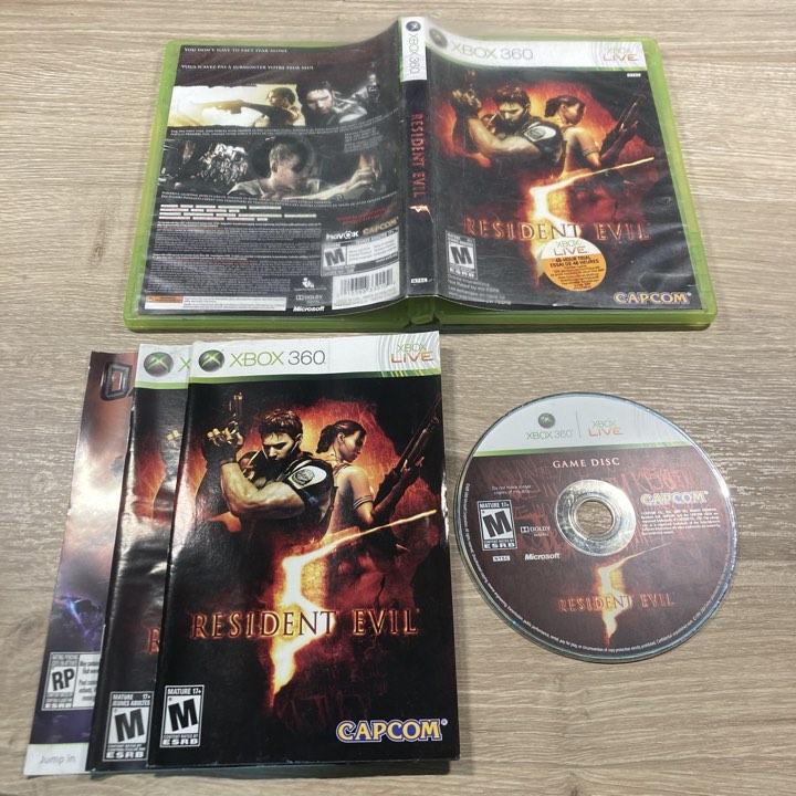 Resident Evil 5 Xbox 360
