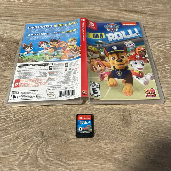 Paw Patrol On A Roll Nintendo Switch