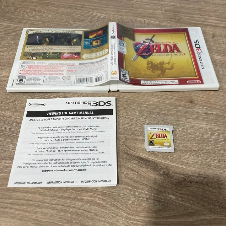 Zelda Ocarina Of Time 3D [Nintendo Selects] Nintendo 3DS