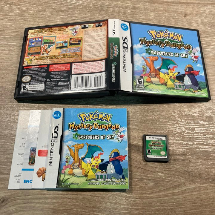 Pokemon Mystery Dungeon Explorers Of Sky Nintendo DS