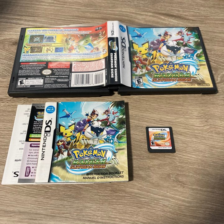 Pokemon Ranger: Guardian Signs Nintendo DS