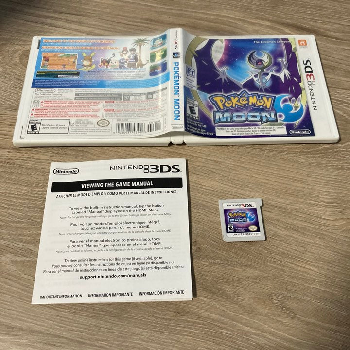 Pokemon Moon Nintendo 3DS