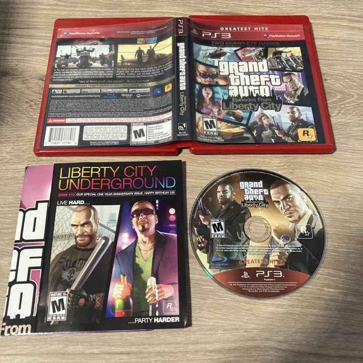 Grand Theft Auto: Episodes From Liberty City [Greatest Hits] Playstation 3