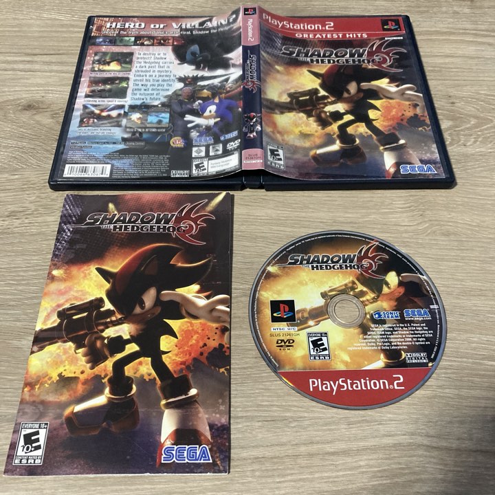 Shadow The Hedgehog [Greatest Hits] Playstation 2