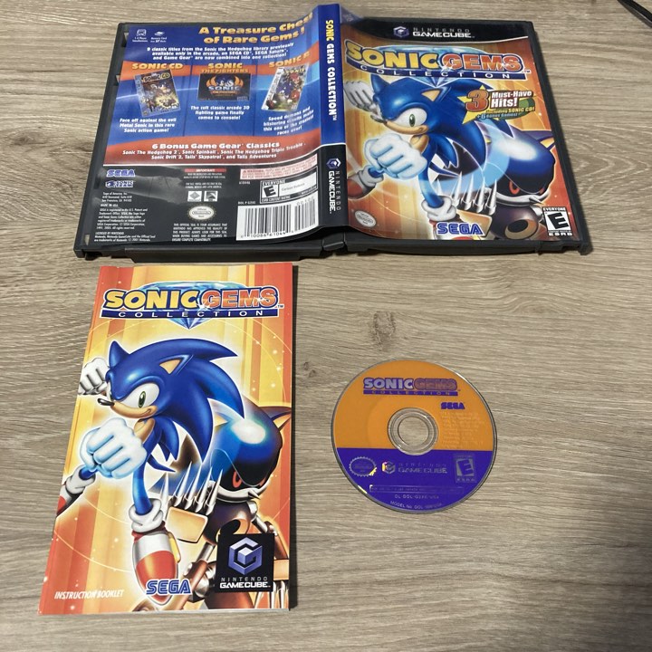 Sonic Gems Collection Gamecube