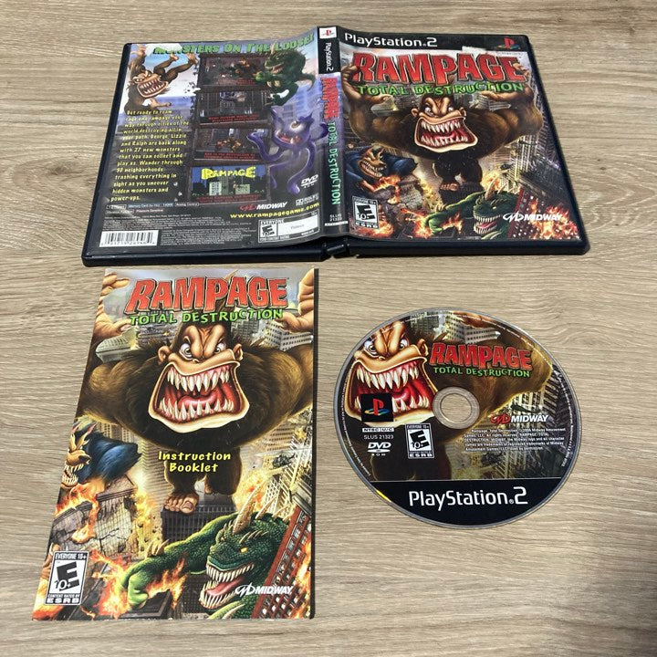 Rampage Total Destruction Playstation 2