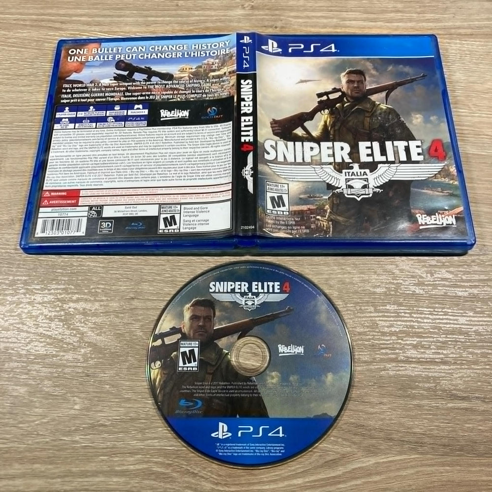 Sniper Elite 4 Playstation 4