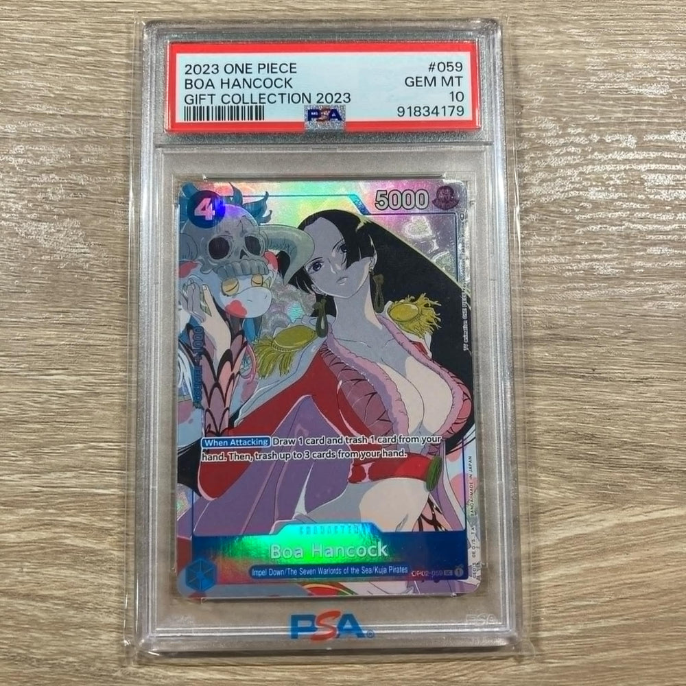 Boa Hancock (Gift Collection 2023) - Promo - OP02-059 PSA 10 (91834179) Graded Card