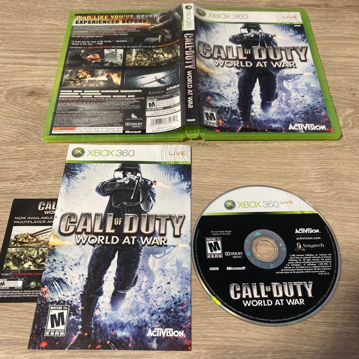 Call Of Duty World At War Xbox 360