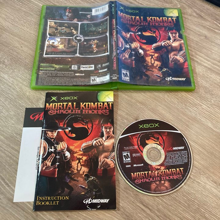 Mortal Kombat Shaolin Monks Xbox