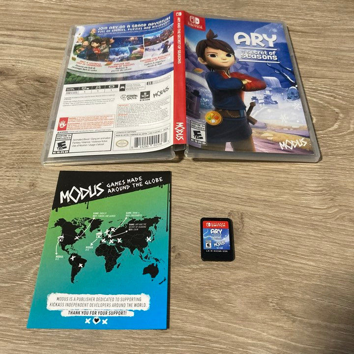 Ary And The Secret Of Seasons Nintendo Switch