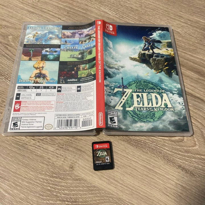 Zelda: Tears Of The Kingdom Nintendo Switch