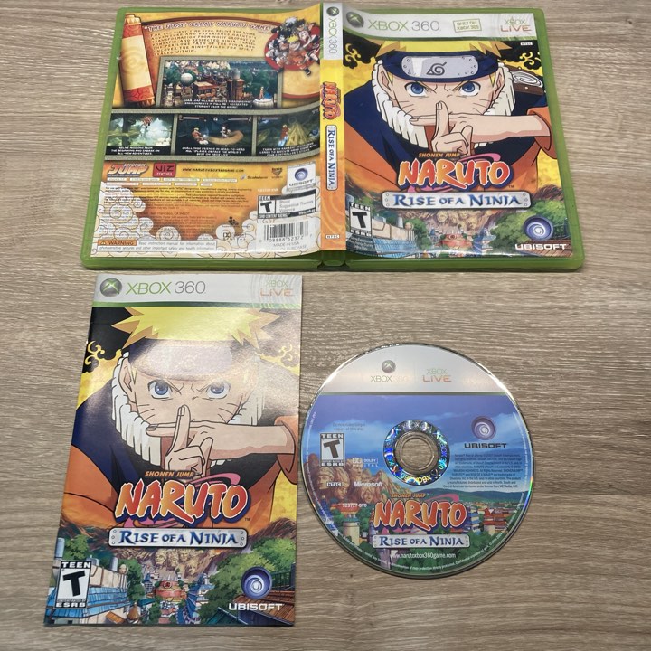 Naruto Rise Of A Ninja Xbox 360