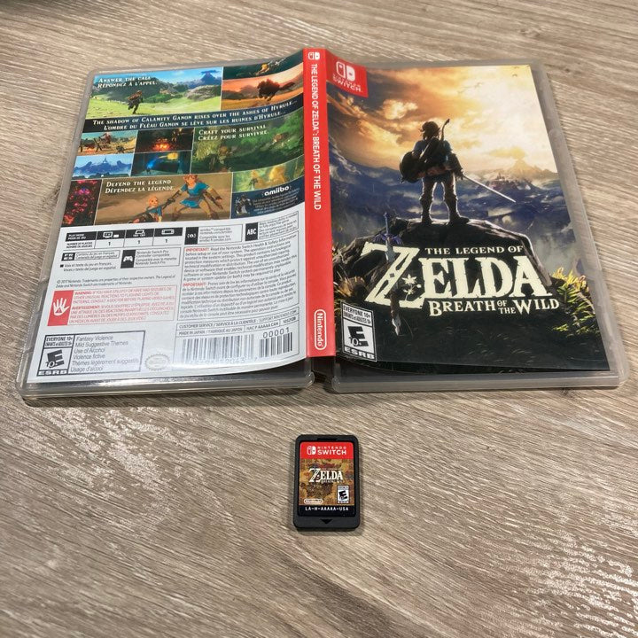 Zelda Breath Of The Wild Nintendo Switch