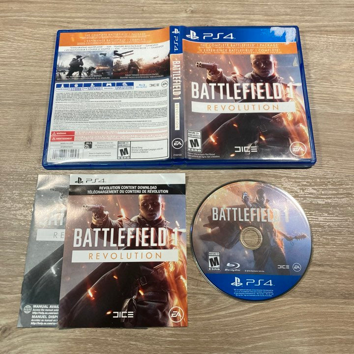 Battlefield 1 Revolution Playstation 4