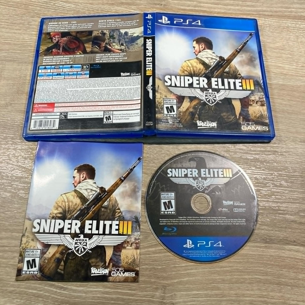 Sniper Elite III Playstation 4
