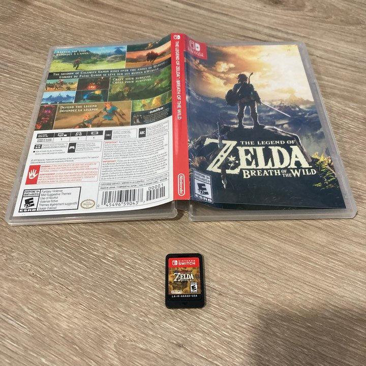 Zelda Breath Of The Wild Nintendo Switch