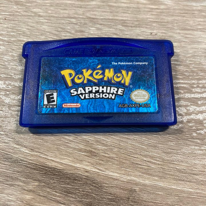 Pokemon Sapphire GameBoy Advance
