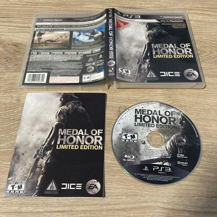 Medal Of Honor Limited Edition Playstation 3