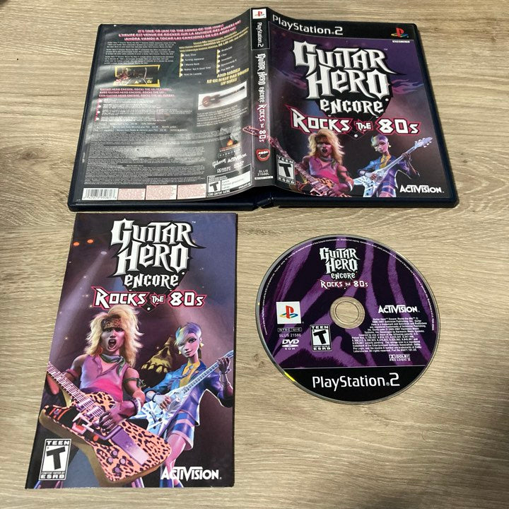 Guitar Hero Encore Rocks The 80'S Playstation 2
