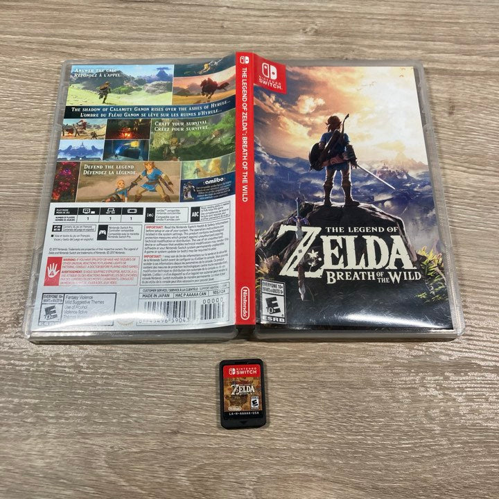 Zelda Breath Of The Wild Nintendo Switch