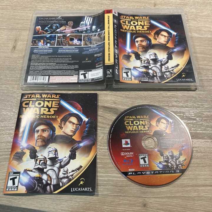 Star Wars Clone Wars: Republic Heroes Playstation 3