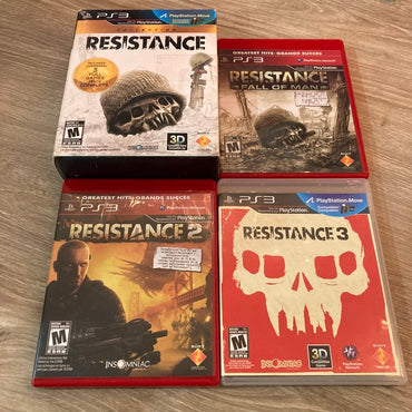 Resistance Trilogy Collection 3-Pack (3 Disc) Playstation 3